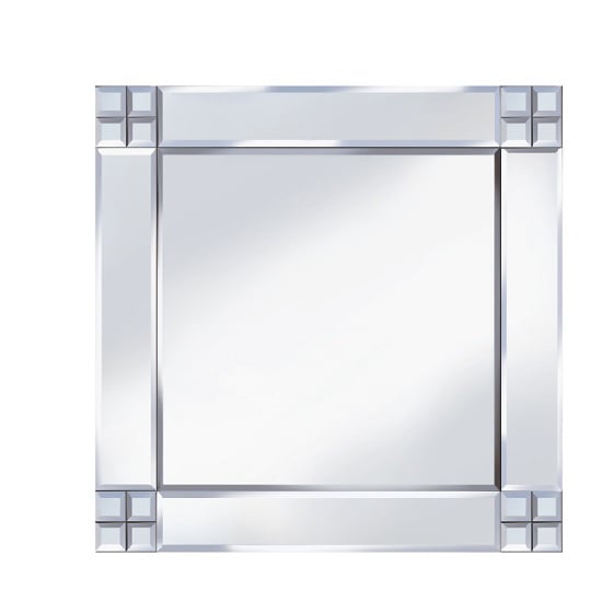 Read more about Multi-square design 60x60 decorative mirror