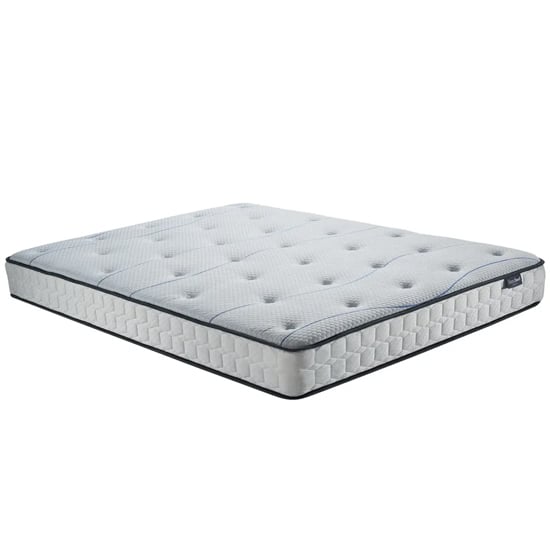 Product photograph of Silvis Air Open Coil Single Mattress In White from Furniture in Fashion