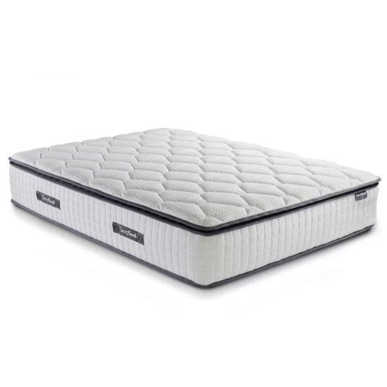 Silvis Bliss Memory Foam Small Double Mattress In White