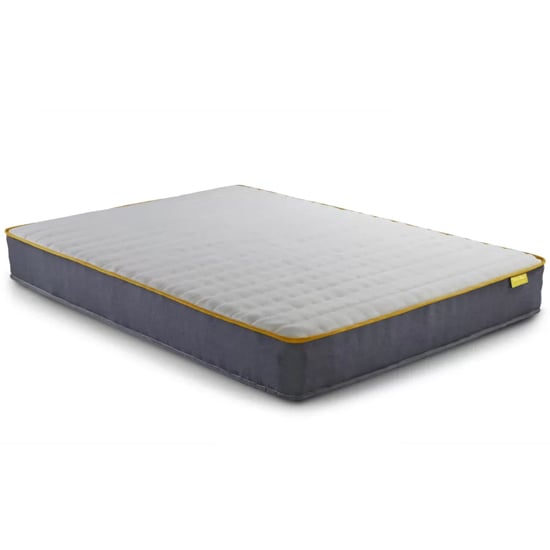 Product photograph of Silvis Comfort Pocket Sprung Double Mattress In White from Furniture in Fashion