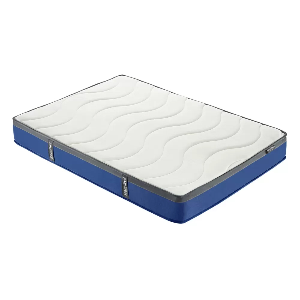 Silvis Fabric King Size Mattress In White