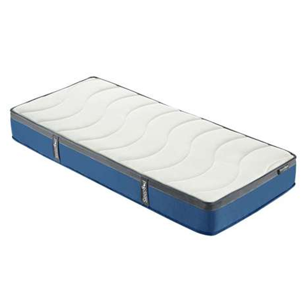 Silvis Fabric Single Mattress In White