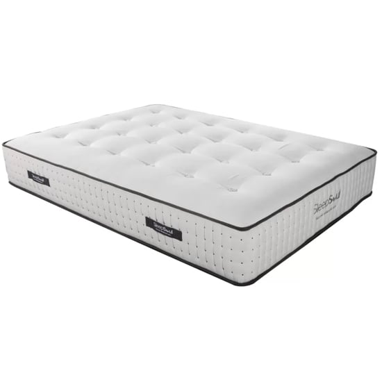 Product photograph of Silvis Harmony Memory Foam Double Mattress In White from Furniture in Fashion