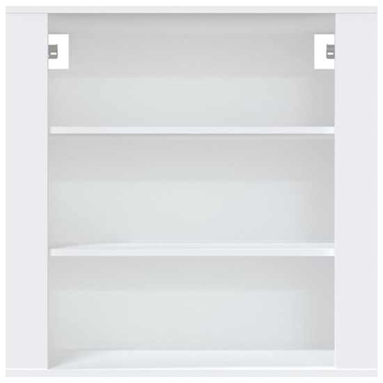 Silvis Wooden Wall Shelving Unit In White