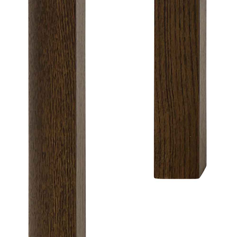 Simcoe Ceramic Top Rectangular Dining Table In Smoked Oak