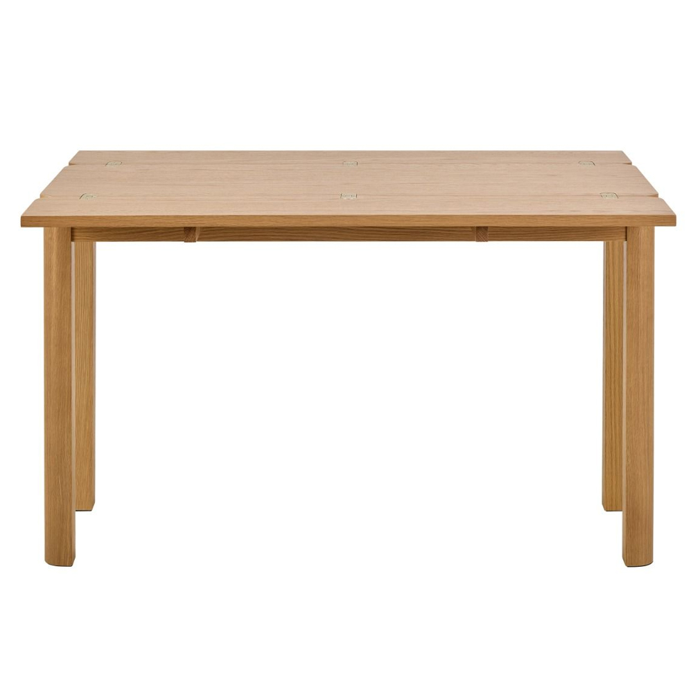 Simcoe Wooden Extending Dining Table In Matt Oak