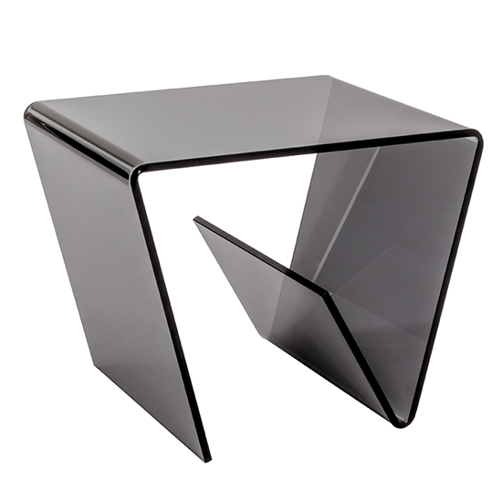 Simons Float Glass Side Table With Integrated Shelf In Grey_3