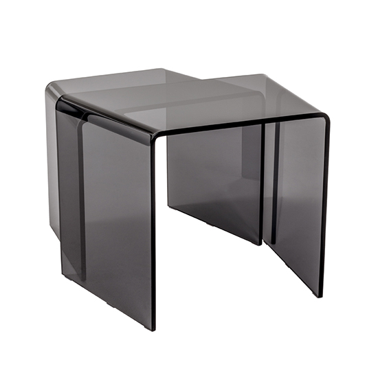 Simons Small Float Glass Side Table In Grey_2