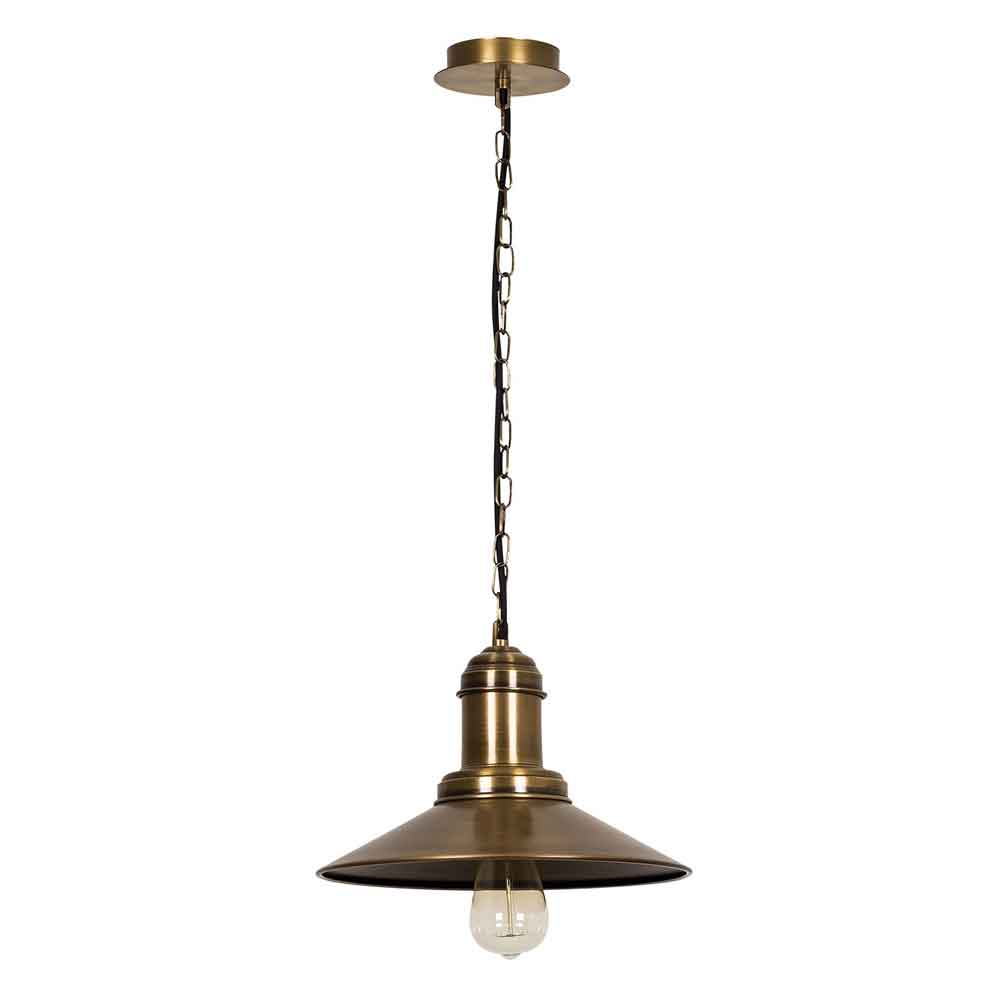 Sivani Goblet Metal Ceiling Pendant Light in Vintage