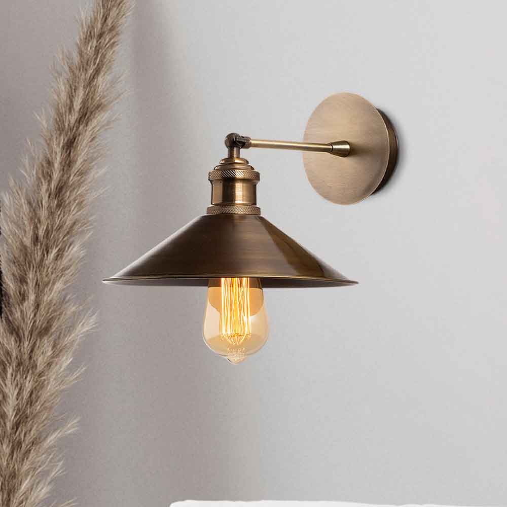 Sivani Metal Wall Lamp in Vintage
