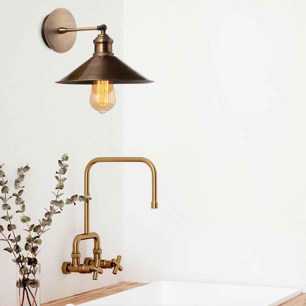 Sivani Metal Wall Lamp in Vintage