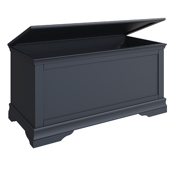 Skokie Wooden Blanket Box In Midnight Grey_3
