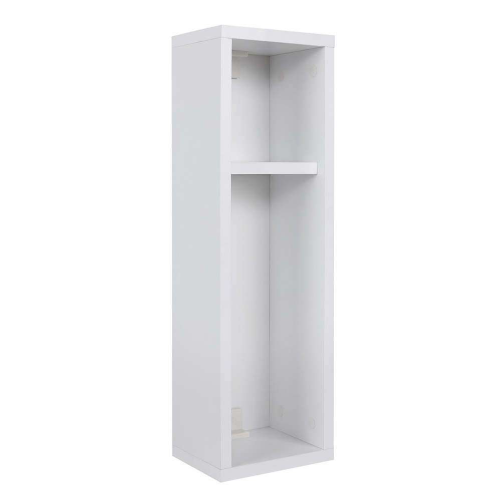 Skylo Wooden Wall Hung Bedside Table in White