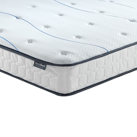 SleepSoul Air Open Coil Small Double Mattress In White_2
