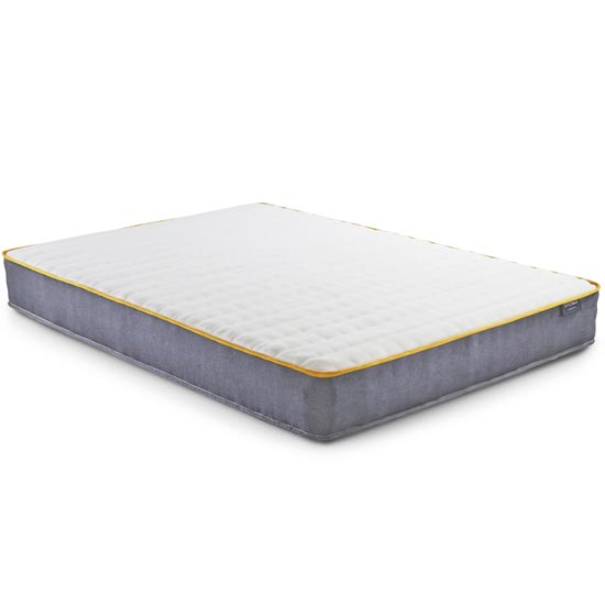 SleepSoul Balance Memory Foam Double Mattress In White_1