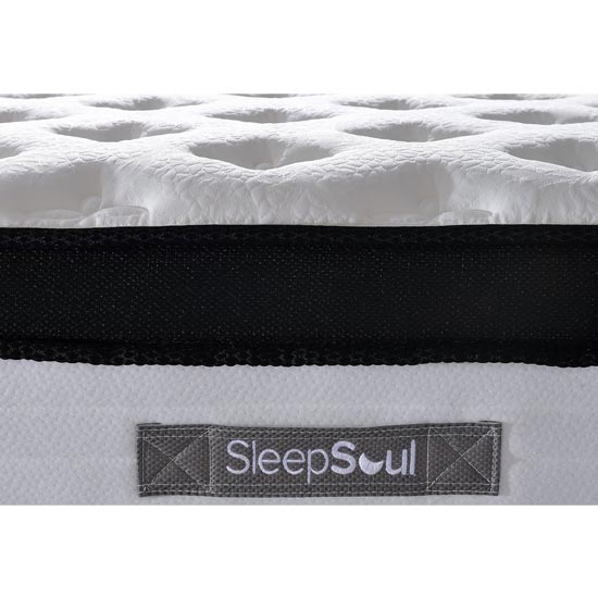 SleepSoul Cloud Pocket Sprung King Size Mattress In White_3