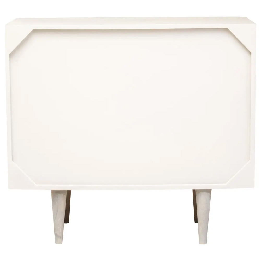 Slinger Wooden Storage Cabinet With 2 Doors In Greywash