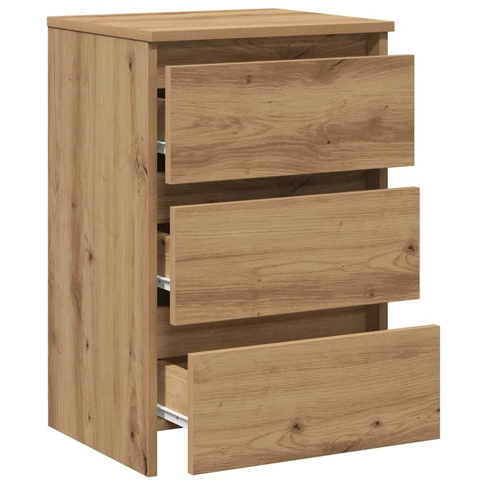 Smyrna Wooden Chest Of 3 Drawers - Artisan Oak