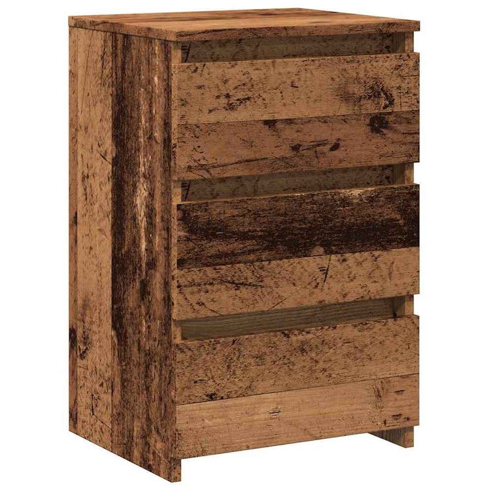 Smyrna Wooden Chest Of 3 Drawers - Brown