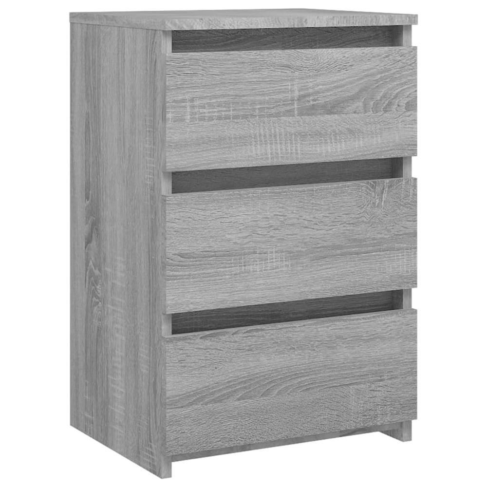 Smyrna Wooden Chest Of 3 Drawers - Grey Sonoma