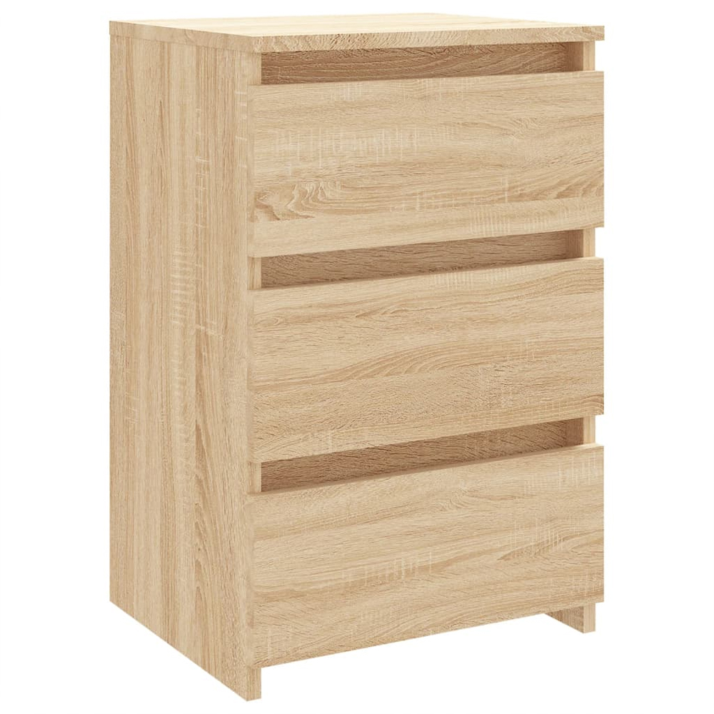 Smyrna Wooden Chest Of 3 Drawers - Sonoma Oak