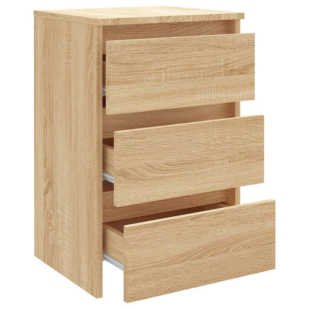 Smyrna Wooden Chest Of 3 Drawers - Sonoma Oak