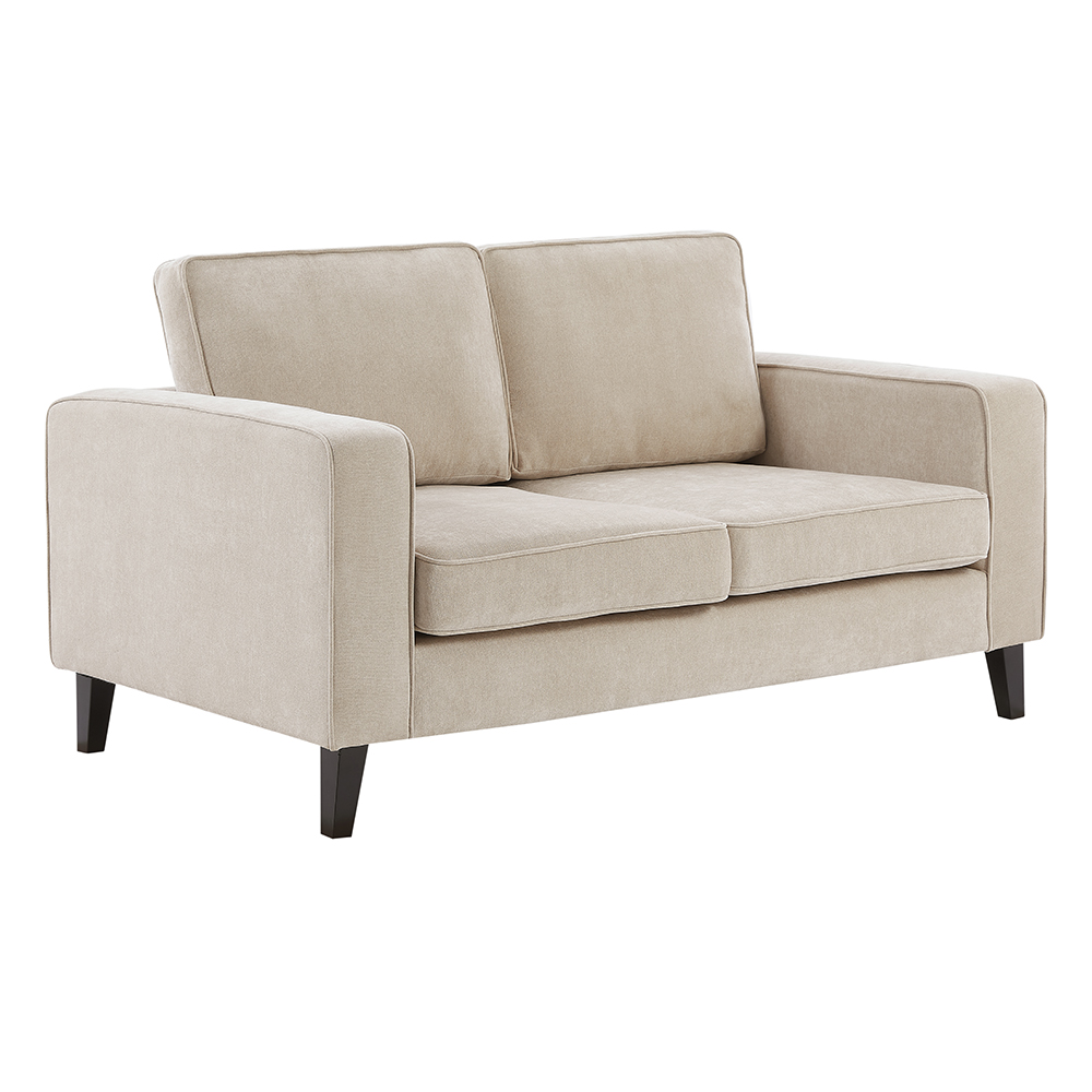 Soho Fabric 2 Seater Sofa In Stone