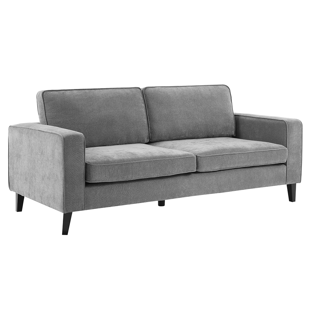 Soho Fabric 3 Seater Sofa In Grey