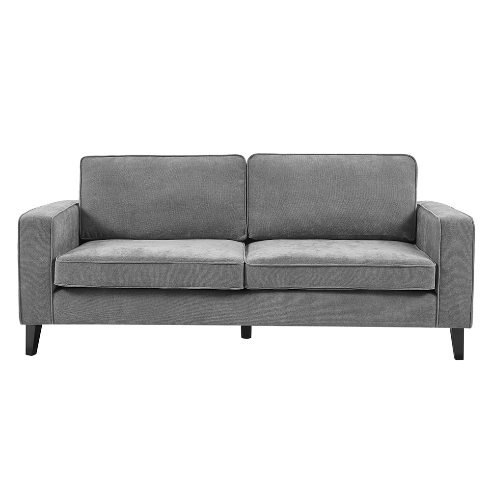Soho Fabric 3 Seater Sofa In Grey