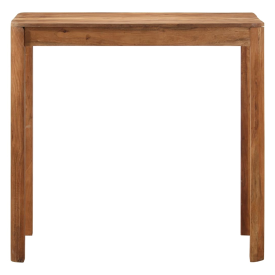 Soleil Solid Wooden Bar Table In Sheesham