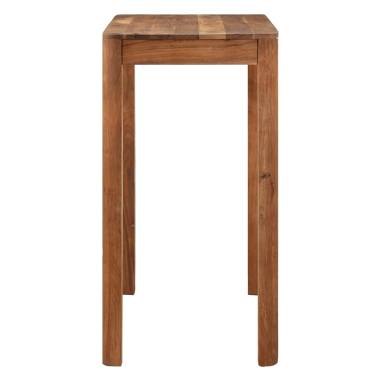 Soleil Solid Wooden Bar Table In Sheesham