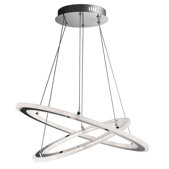 Read more about Solexa led 2 lights ceiling pendant light in chrome