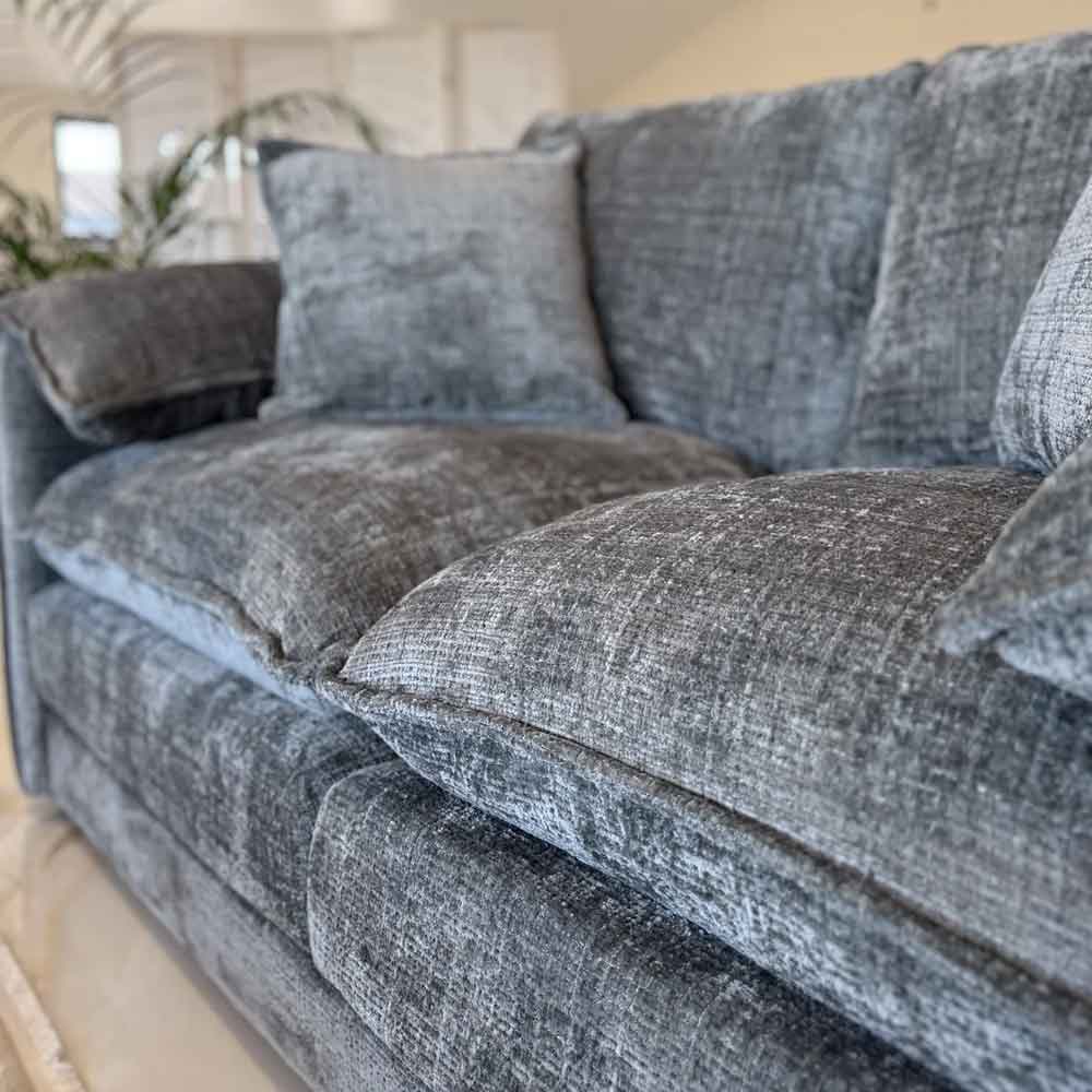 Somera Fabric 3+2 Seater Sofa Set in Grey