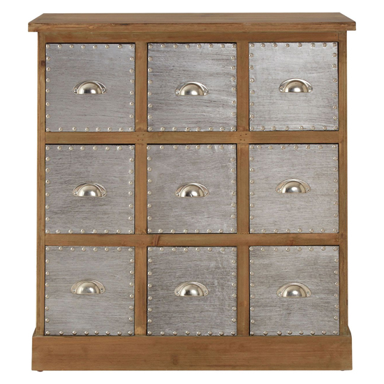 Sophia Wooden Chest Of 9 Drawers In Natural_2