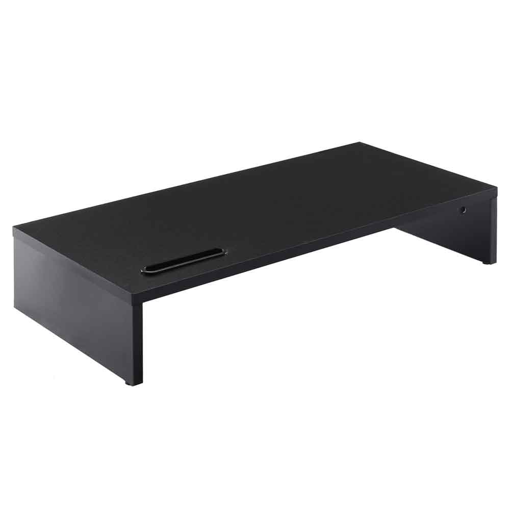 Sorella Wooden Monitor Stand Riser in Black