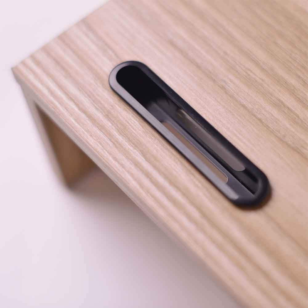 Sorella Wooden Monitor Stand Riser in Oak