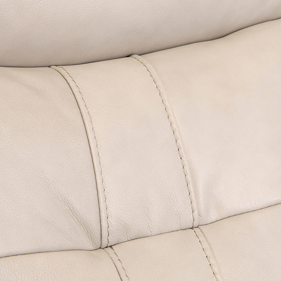 Sotra Faux Leather Electric Recliner 3 Seater Sofa In Stone_5