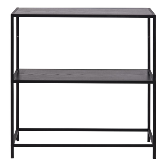 Sparks Wooden 1 Shelf Open Console Table In Ash Black_2