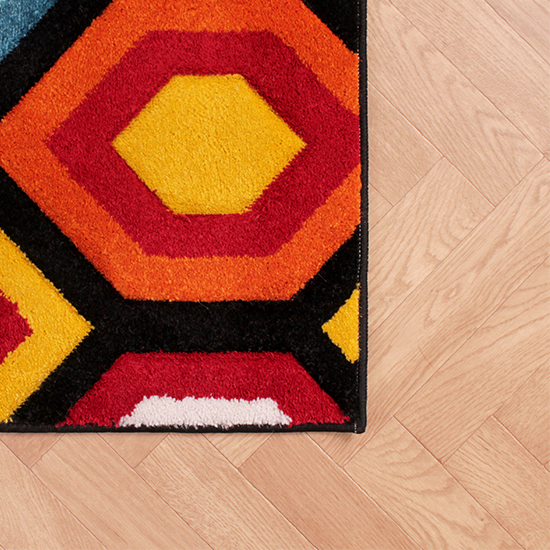 Spectra Carved 120x170cm Marco Rug In Multi-Colour