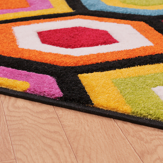 Spectra Carved 120x170cm Marco Rug In Multi-Colour