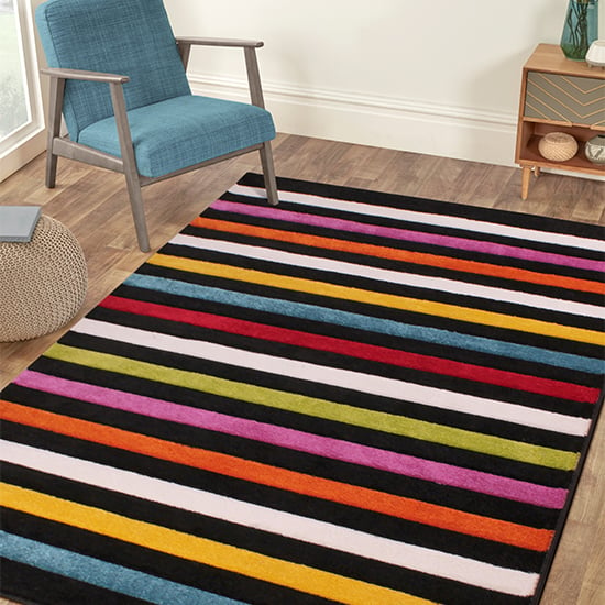 Read more about Spectra carved 120x170cm stilo rug in multi-colour