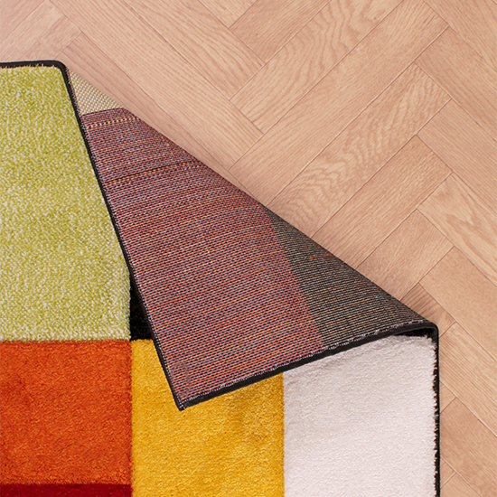 Spectra Carved 66x230cm Largo Rug In Multi-Colour