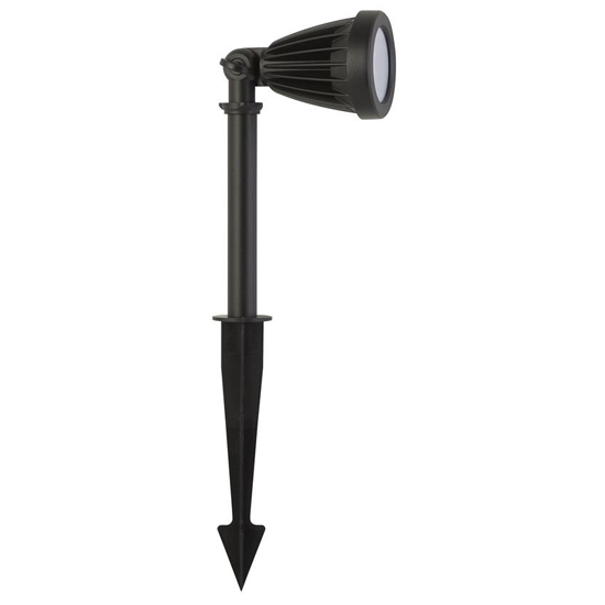 Spikey Outdoor Die Cast Aluminium Spike In Black_2