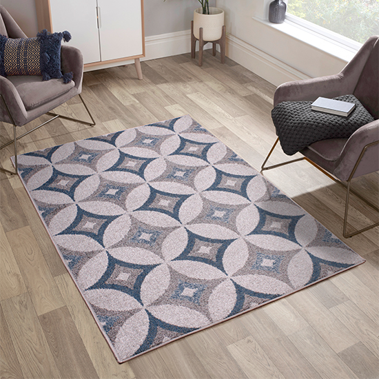 Read more about Spirit 120x170cm star design rug in navy