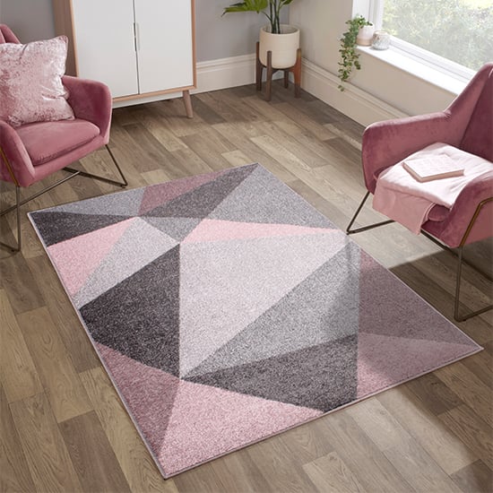 Read more about Spirit 80x150cm kite design rug in blush