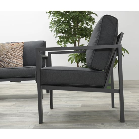 Sprake 3 Seater Sofa Group With 2 Armchairs In Carbon Black_6