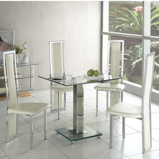 square dining table2 - Tips For Choosing the Most Appropriate Dining Table and Dining Chairs