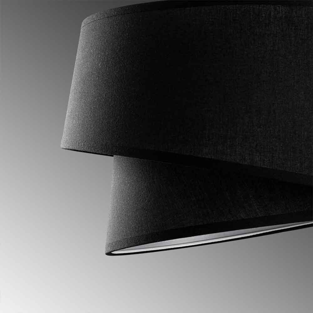 Stage Small Loop Metal Ceiling Pendant Light in Black