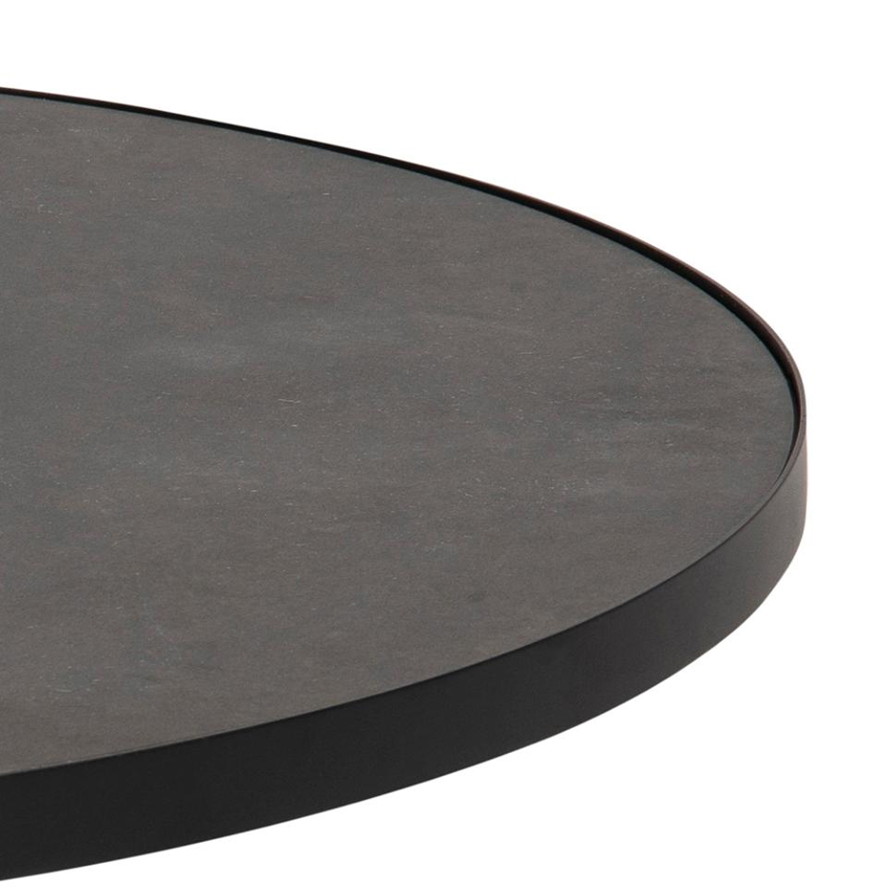 Stanford Large Ceramic Coffee Table In Black Fairbanks