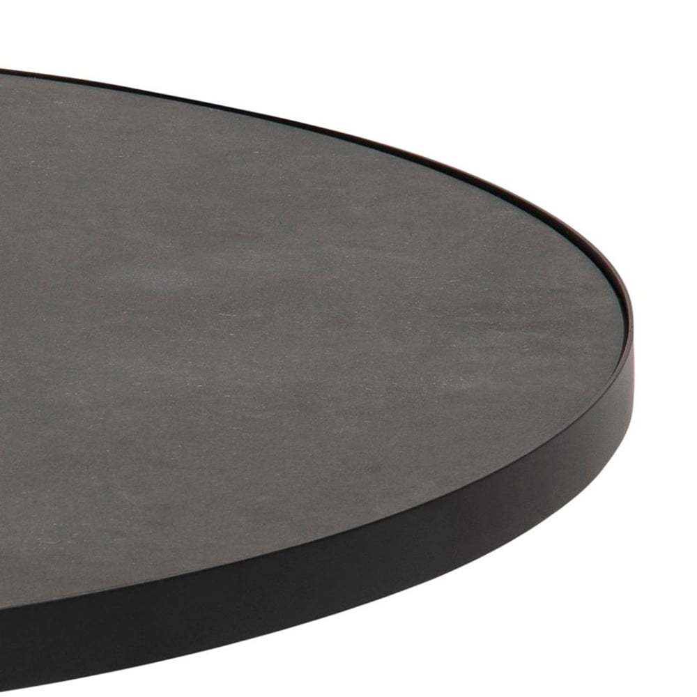 Stanford Medium Ceramic Coffee Table In Black Fairbanks